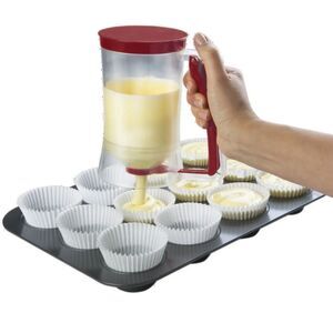 Chicago Metallic Cupcake Batter Dispenser with Handle Baking Bakeware
